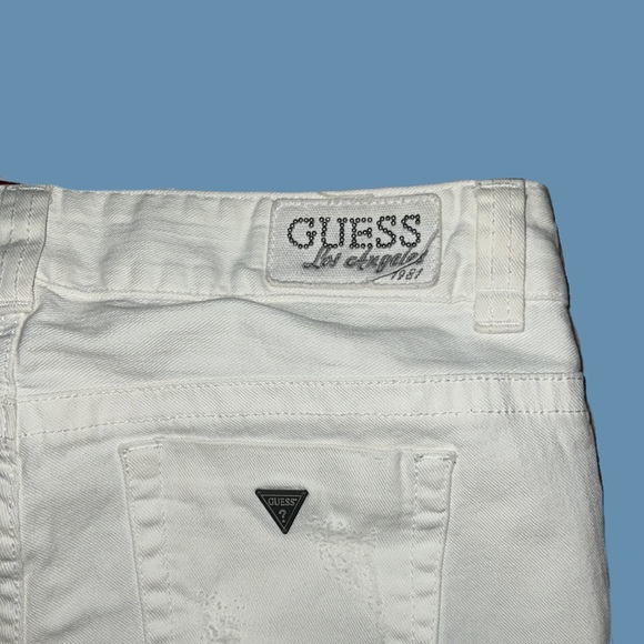GUESS Jeans - ripped white denim - Picture 5 of 5